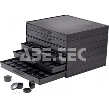 ESD Úložná skříňka na SMD, 6 zásuvek, 252 přihrádek, 258x273x187mm, - 101005855