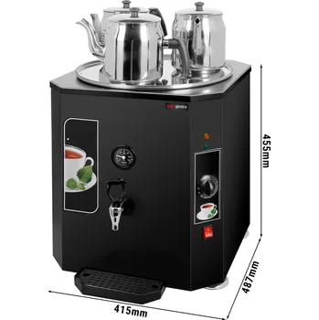 Pec na pizzu G.Gastro Čajovar - 37L - 3,5 kW