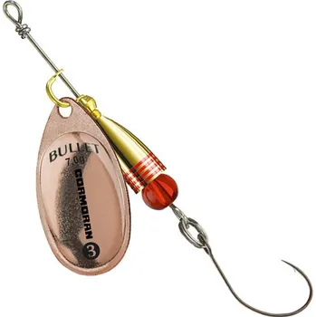 Umělá nástraha Cormoran Bullet Single Hook - měděná vel. 3 - 50-85013