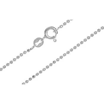 Řetízek Argento 15226 Stříbrný řetízek - s kuličkami, průměr kuliček 1,2 mm | Délka: 50cm