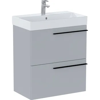 Koupelnový nábytek Roca Ella skříňka 60x36x63.5 cm pod umyvadlo závěsná šedá A857778530