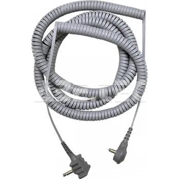 ESD Spirálový uzemňovací kabel SCS, dvouvodičový, 6,0m, šedý, 2371R - 101005845