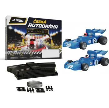 autodráha Základní set autodráha ITES - model SRC 2 formule Tyrrell 1:32, délka 4,2m