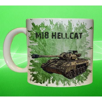 hrnek s tankem M18 Hellcat II 150ml (army hrnek vojenský hrneček)