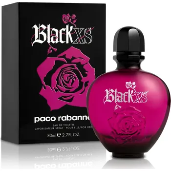 Dámský parfém Paco Rabanne Black XS for Her Toaletní voda EDT, 80ml, dámske