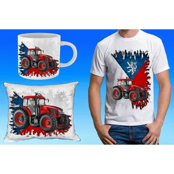 Pánské tričko dárkový set ZETOR Crystal 160 152 (při koupi setu ušetříte)