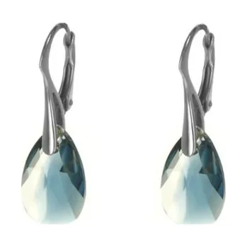 Náušnice Argento 64141 Stříbrné náušnice - křišťál Swarovski ve tvaru slzy