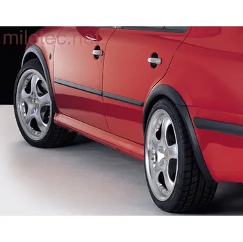 Tuning Lemy blatníků, černý rastr - Škoda Octavia I. RS Lim./Combi (Lemy blatníků pro Škoda Octavia I. RS Lim./Combi 05/2001–›)