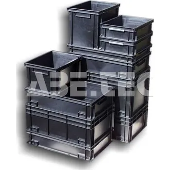 ESD Vodivá přepravka Newbox 25, 400x300x270mm - 101006610