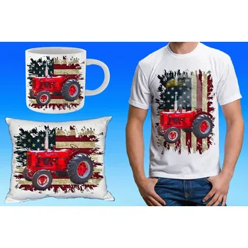 Pánské tričko McCormick super W-4 dárkový set 152 (dárkový set s traktorem )