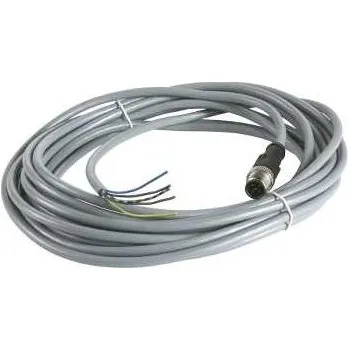 elektrický kabel XZCPV1564L5 Kabel s konektorem XZ -samec přímá, M12, 5 pin, kabel PVC 5m, Schneider Electric