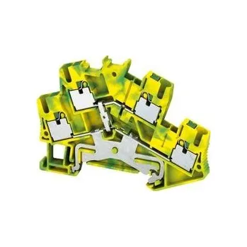NSYTRP24DPE Linergy vtlačovací svorka, 2 patra zemnící, 4 body 2,5mm, Schneider Electric