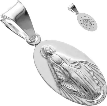 Přívěsek Argento 85609 Stříbrný přívěsek Zázračná medailka