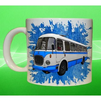 hrnek ŠKODA RTO 706 II 75ml (hrnek s autobusem )