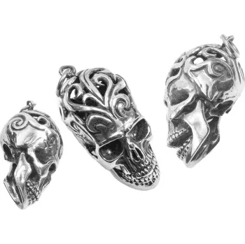 Přívěsek River Šperky. Přívěsek, ocel. 9925074 Přívěsek z chirurgické oceli Lebka Darknide. 9925074