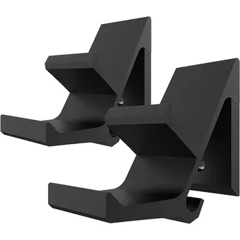 Stojan na vizitku Geekria Stojan na ovladač a sluchátka, černý plastový samolepící s 3M oboustrannou páskou Nové zboží