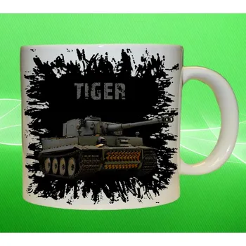 hrnek s tankem TIGER III 550ml (army hrnek vojenský hrneček)