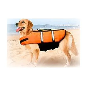 Obleček pro psa Vesta plavací Dog S 30cm oranžová