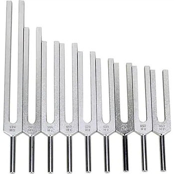 Příslušenství k hudebnímu nástroji Terapeutické ladičky Solfeggio set hliník