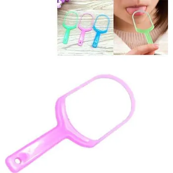 Kuchyňská škrabka Plastová škrabka na jazyk | čistič jazyka - náhodná barva