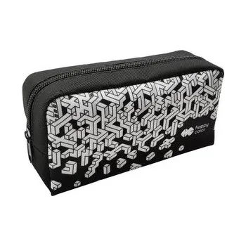 Set školních potřeb Piórnik saszetka Just 3 z zamkiem HAPPY COLOR