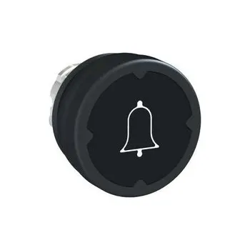 vypínač ZB4BC28001 Hlava tlačítka pro nepříznivé prostř., černá, s ozn., Schneider Electric