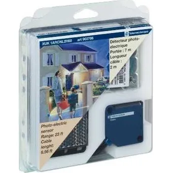 XUK1ARCNL2H60 Fotoelektrické čidlo, XUK, reflexní, sada, Sn7m, 24..240VAC/DC- kabel 2m, Schneider Electric