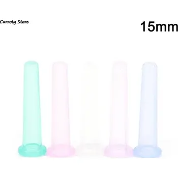 Masážní přístroj Silikonová masážní baňka pro oblast očí, náhodná barva 1 ks - 1ks