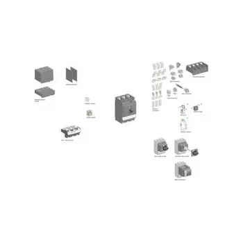 Jistič LV438345 Ochranný kryt svorek, 3p, pro sériovou propojku, Compact NSX400, 630 DC, Schneider Electric