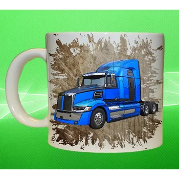 hrneček WESTERN STAR 5700XE I (hrnek s náklaďákem)