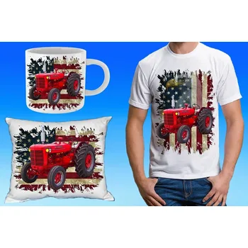 Pánské tričko McCormick super WD-9 dárkový set 152 (dárkový set s traktorem )