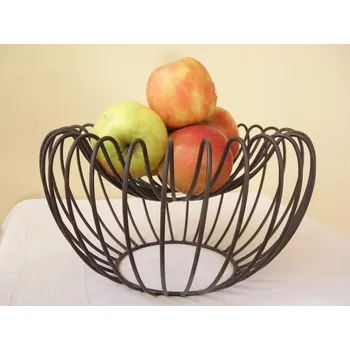 RETRO KOVOVÁ MÍSA NA OVOCE 1