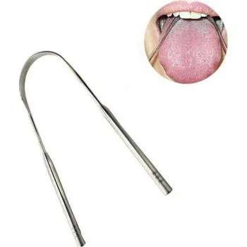 Škrabka na jazyk Kovová škrabka na jazyk | čistič jazyka