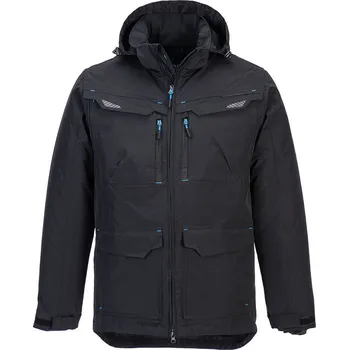 PORTWEST WX3 WINTER T740 / Zimní nepromokavá bunda - černá XL