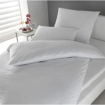 Bytový textil TipTrade Hotelové povlečení Atlas Grádl Bílé