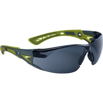 ochranné brýle Brýle balistické ochranné BOLLE RUSH+ SMALL ZELENÉ KOUŘOVÉ