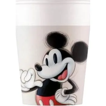Kojenecká láhev GoDan Papírové kelímky Myšák Mickey – Minnie Mouse 200 ml, 8 ks
