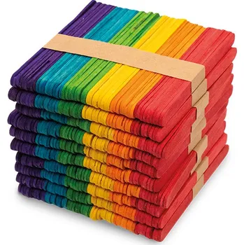 Malířská špachtle Barevné dřevěné špachtle (500 ks.)