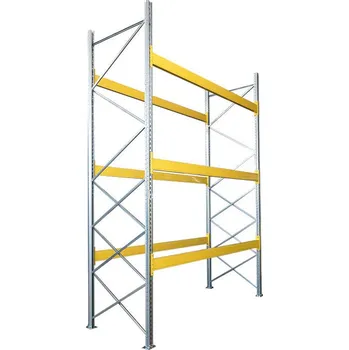 Dílenský regál Základní paletový regál, 2400x1825x1100 mm, 3 police