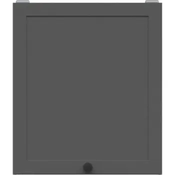 Kuchyňská linka JAMISON, skříňka horní 50 cm, bílá/grafit + vyzvednutí ZDARMA