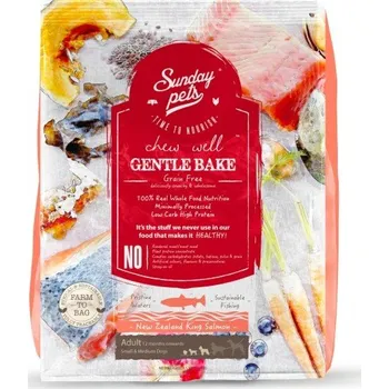 Krmivo pro psa Sunday pets GENTLE BAKE SALMON ADULT SMALL/MEDIUM BREED 1,3 KG