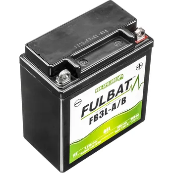 Motobaterie Gelová baterie / motobaterie FULBAT FB3L-A/B GEL, 12V, 3AH, 35A, BEZÚDRŽBOVÁ GEL TECHNOLOGIE rozměry 98 x 56 x 110 mm (inovativní gel technologie, z materiálu odolného proti vibracím)