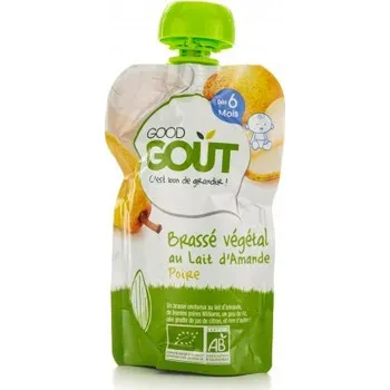 Good Gout Mandlový dezert s hruškou 90g BIO