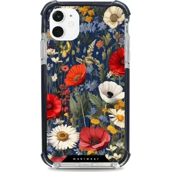 Pouzdro na mobilní telefon Odolný obal Mobiwear MagSafe Elite Bumper - Apple iPhone 11 - D005D Temná louka (Odolný kryt, pouzdro, obal Mobiwear Elite Bumper na mobil Apple iPhone 11 - D005D Temná louka, materiál Plast + TPU silikon + kov - zesílená ochrana telefonu, podpora MagSafe