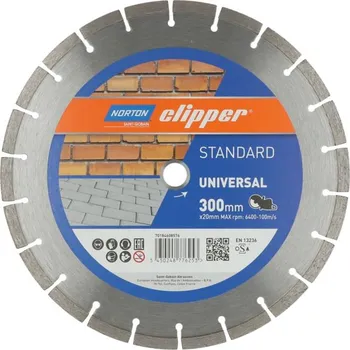 Řezný kotouč NORTON-CLIPPER Kotouče 300x20mm Norton Clipper Standard Universal