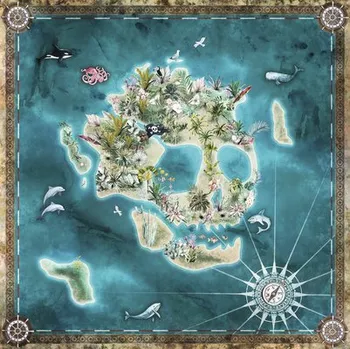 Fototapeta Fototapeta vliesová IAX5-0024 Skull Island 250x250 cm