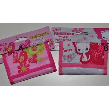 Peněženka Dětská peněženka TALACKO 8100 Ptáček ,Kočka