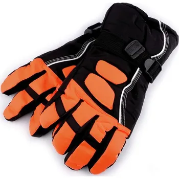 Rukavice Pánské sportovní rukavice zimní - 8 (vel. XL/XXL) oranžová