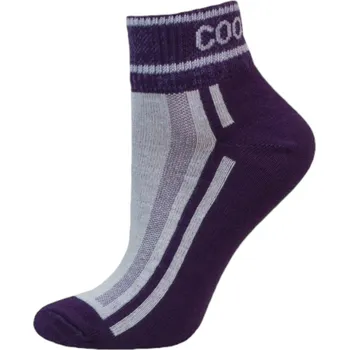 Snížené thermo ponožky s aktivním stříbrem fialové, Velikost: 43 - 45 (9 - 10), Barva: Fialová