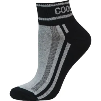 Pánské ponožky Snížené thermo ponožky s aktivním stříbrem černé, Velikost: 46 - 47 (11 - 12), Barva: Černá